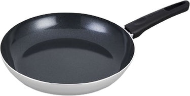 Brabantia indu+ koekenpan - ø 28cm - 100% pfas vrij - keramische antiaanbaklaag - inductie koekenpan - vaatwasserbestendig - grijs