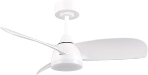Rl live your light reality helsinki - ventilator - wit mat - incl. 1x smd 20 w - afstandsbediening - geintegreerde dimmer - traploos instelbare lichtkleur - dimbaar met schakelaar - niet externe dimbaar - geheugenfunctie - zomer- en wintermodus - 6 snelhe