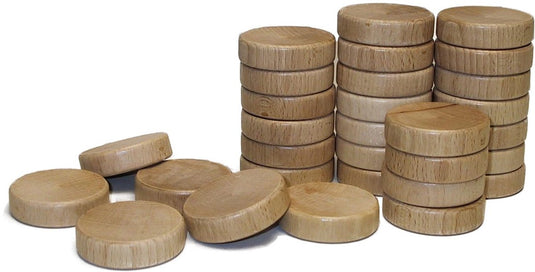 Hot games sjoelstenen set 30st holgraaid