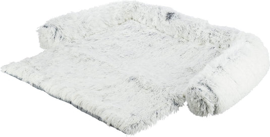 Trixie - sofa - hondenbed harvey - meubelbeschermer - hoekig - wit zwart - 90x90 cm