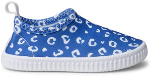 Swim essentials - waterschoentjes - 0-7 jaar - blauw - 19-32 - luipaardprint - uv bescherming - antislip