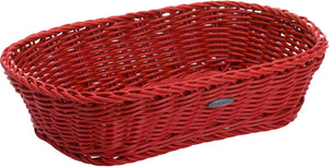Westmark multifunctionele mand, geschikt voor hotel en catering, vierkant, ca. 26,5 x 19 x 7 cm, synthetische vezel, saleen-editie, coolorista, robijnrood, 02036179101
