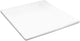 Cinderella sundays hoeslaken topper - satijn - 180x200 cm - tot 15 cm - wit
