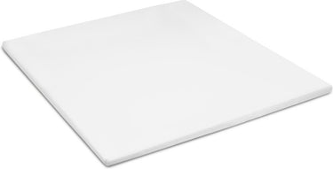 Cinderella weekend hoeslaken - topper - katoen - 180x200 cm - tot 15 cm - wit