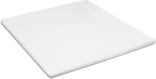 Cinderella - topper hoeslaken - tot 15 cm matrashoogte - double jersey - 80-90x200 210 cm - wit