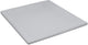 Cinderella weekend hoeslaken - topper - katoen - 180x210 cm - tot 15 cm - lichtgrijs