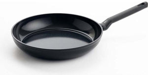 Bk easy induction koekenpan 30cm - pfas-vrije antikleeflaag - koekenpan inductie - keramische pan - ovenbestendig tot 160°c - koudgrepen - zwart