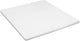 Cinderella premium molton topper hoeslaken - matrasbeschermer voor topper - 90x210 cm - tot 15 cm matrashoogte - wit