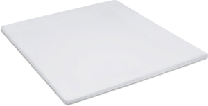 Cinderella sundays hoeslaken - topper - 100% katoen-satijn - 180x220 cm - tot 15 cm - lichtgrijs