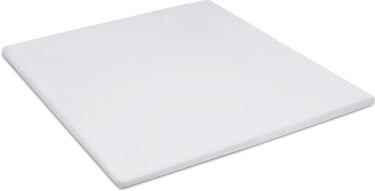 Cinderella sundays hoeslaken - topper - 100% katoen-satijn - 180x220 cm - tot 15 cm - lichtgrijs