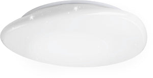 Eglo connect.z sileras-z smart plafondlamp - ø 43 cm - wit - instelbaar rgb wit licht - dimbaar - zigbee