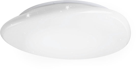 Eglo connect.z sileras-z smart plafondlamp - ø 43 cm - wit - instelbaar rgb wit licht - dimbaar - zigbee