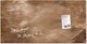 Sigel glasmagneetbord - artverum - 91x46cm - brons - si-gl267