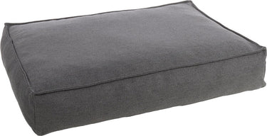 Flamingo orthopedische hondenkussen – premium line – pure luxe hondenkussen 80 x 60 x 18 cm – extra memory foam voor maximaal comfort – baldar hondenkussen donkergrijs