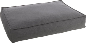 Flamingo orthopedische hondenkussen – premium line – pure luxe hondenkussen 80 x 60 x 18 cm – extra memory foam voor maximaal comfort – baldar hondenkussen donkergrijs