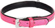 Flamingo monte carlo gevoerd - halsband honden - halsband monte carlo roze l 33-37cm 16mm - 1st - 126398 - 1st