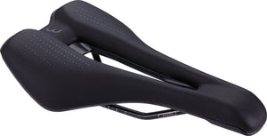 Bbb cycling echelon comfort fietszadel 165mm – sportief fietszadel – racefiets mountainbike – ergonomische uitsparing - bsd-158