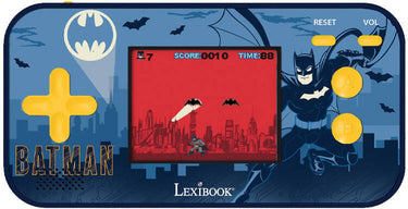 Lexibook batman compact cyber arcade® pocket gaming console met kleuren lcd 2.5'' en 150 spelletjes waarvan 10 uit het batman universum