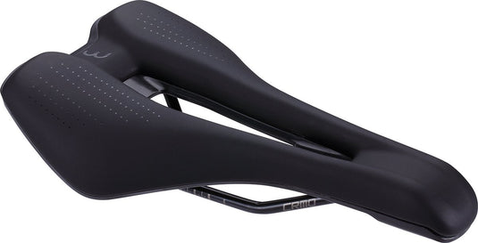 Bbb cycling echelon comfort fietszadel 145mm – sportief fietszadel – racefiets mountainbike – ergonomische uitsparing - bsd-156