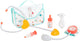 Corolle doktersset voor babypop - 30 cm