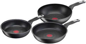Tefal unlimited - pannenset - 3-delig - inductie - anti-aanbaklaag - geschikt voor alle warmtebronnen