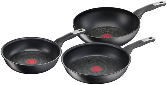 Tefal unlimited - pannenset - 3-delig - inductie - anti-aanbaklaag - geschikt voor alle warmtebronnen