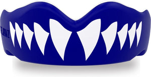 Safejawz gebitsbeschermer extro-series shark blauw wit senior