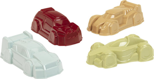 Klein toys - zandvormpjes auto set - gerecycled plastic - duurzaam speelgoed.