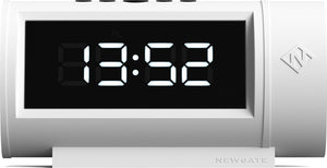 Newgate pil - led wekker - wit