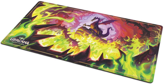 Ravensburger disney lorcana tcg: winterspell - playmat dragonfire