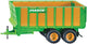Siku 2873, silagewagen, 1:32, metaal kunststof, oranje groen, bewegende delen