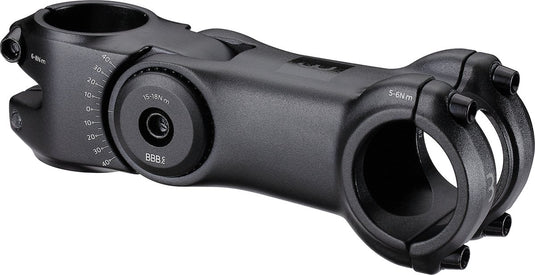 Bbb cycling stuurpen verstelbaar - verstelbare stuurpen racefiets, e-bike mtb - 31.8mm stuur - -40° +40° hoek - highsix - zwart - 130 mm - bhs-29