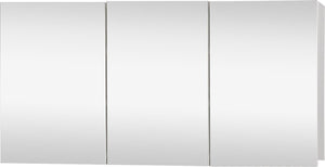 Differnz brida spiegelkast 50x100x15cm 3 deuren wit