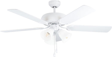 Eglo las palmas plafondlamp met ventilator - 132cm - ac longer life - wit