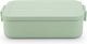 Brabantia make take lunchbox broodtrommel - medium - kunststof - jade green