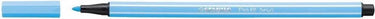 Stabilo pen 68 - viltstift - fluoriserend blauw (68 031)