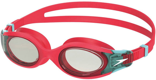 Speedo junior hydrosity 2.0 zwembril kind - duikbril kinderen - anti condens uv-bescherming - verstelbare band - roze blauw