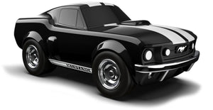 Baghera speelgoedauto - ford mustang zwart - 19x9,5x7,5cm - in geschenkdoos - 3 jaar