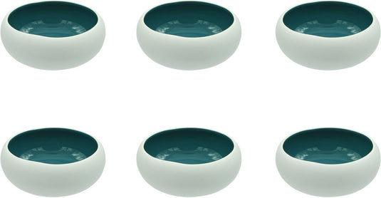 Medard de noblat - oslo pacific - kleine kom 12 cm - 6 delig - stoneware