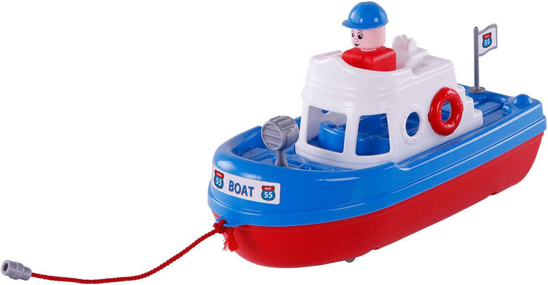 Afbeelding laden in galerijviewer, Cavallino boot met speelfiguur
