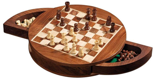 Philos schaak kassette rond