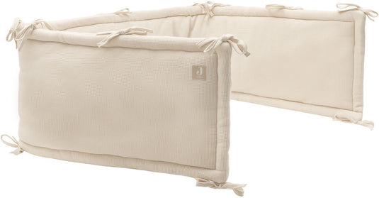 Jollein boxbumper - 180x30cm boxomrander - little waffle sand