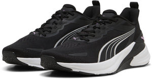 Puma action pro tr wns dames sportschoenen - black- white-mauve glow- silver