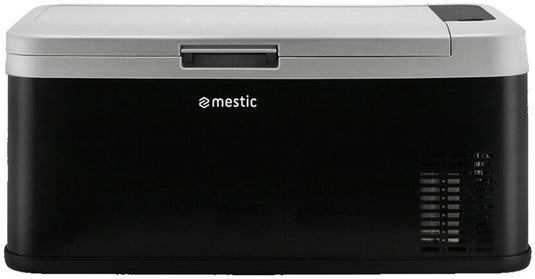 Mestic mcc-18 ac dc compressor koelbox - digitaal display met usb - 18l inhoud voor kleine flessen en blikjes - met bluetooth app