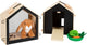 Small foot - houten konijnenhok met konijn pluche, 15dlg.
