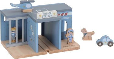 Little dutch politie speelgoedset fsc houten speelset voor kinderen.