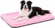 Flamingo hondenkussen – hondenmand – naya rechthoekig roze 100,5x63,5cm – ruim en comfortabel – zacht ligvlak