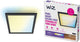 Wiz plafondlamp led paneel - 30 x 30 cm - warm- tot koelwit licht - slimme led verlichting - 12w - vierkant - zwart