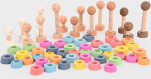 Tickit® rainbow houten gemeenschapsmensen.