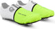 Gripgrab - windproof hi-vis wielren toe covers teenwarmers overschoenen winddicht voor racefietsschoenen - geel hi-vis - unisex - maat s m (38-41)